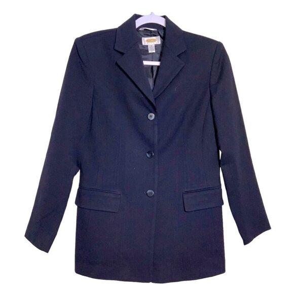 Talbots  Navy Blue Blazer 4 - Picture 1 of 5